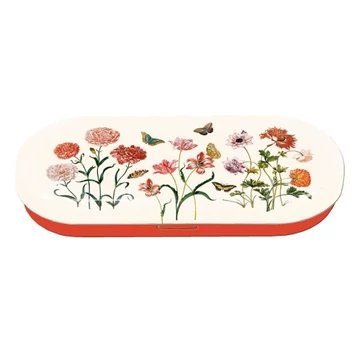 Szemüvegtok fémdoboz,16x8x6,6cm,Maria Sibylla Merian, FRI.18606