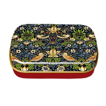 Fémdoboz 6,3x1,8x5,2cm, William Morris: strawberry Tief, FRI.18626