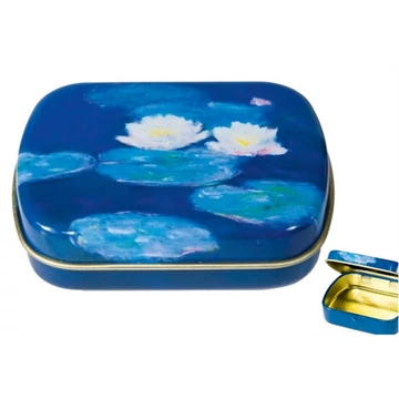 Fémdoboz 6,3x1,8x5,2cm,Monet:Water Lilies, FRI.18641