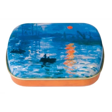Fémdoboz 6,3x1,8x5,2cm,Monet:Naplemente