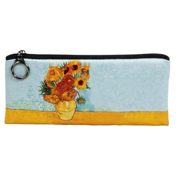 Tolltartó 19x1,5x9cm, polyester,Van Gogh:Napraforgók, FRI.19047 Tolltartó 19x1,5x9cm, polyester,Van Gogh:Napraforgók, FRI.19047