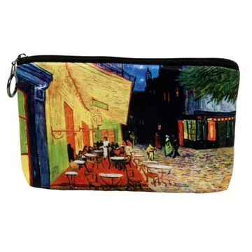 Kozmetikai táska 19x2,5x13cm, polyester,Van Gogh:Kávéház éjjel , FRI.19078 Kozmetikai táska 19x2,5x13cm, polyester,Van Gogh:Kávéház éjjel , FRI.19078