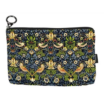 Kozmetikai táska 19x2,5x13cm, polyester, William Morris: Strawberry Tief, FRI.19206 Kozmetikai táska 19x2,5x13cm, polyester, William Morris: Strawberry Tief, FRI.19206