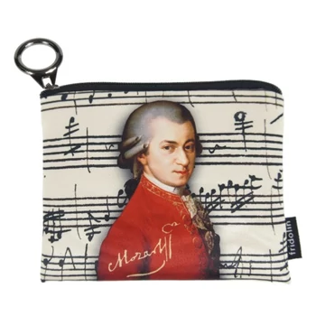 Mini pénztárca, polyester, 12x1,5x10cm,Mozart, FRI.19279