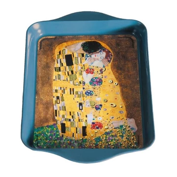 Fémtálca 21x2x14cm,Klimt:The Kiss, FRI.19486