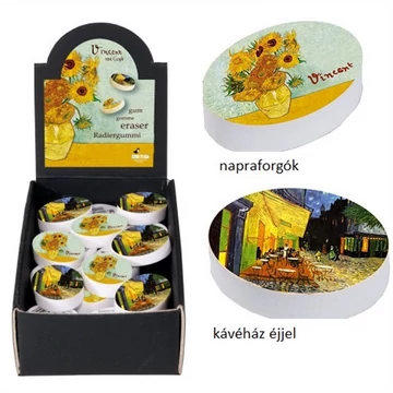 Oválradír Van Gogh:Kávéház éjjel/Napraforgók, FRI.43046