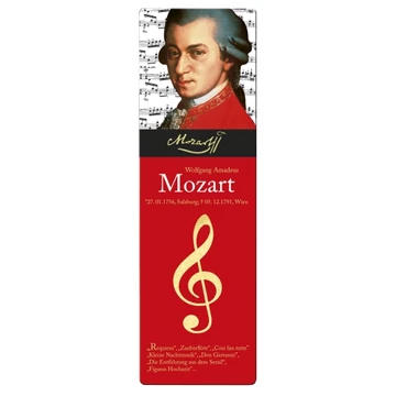 Könyvjelző 5x16cm,Mozart, FRI.67431 Könyvjelző 5x16cm,Mozart, FRI.67431