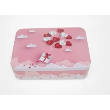 Konyhai fémdoboz 142x101x31mm, Amour, GAW.3500/350