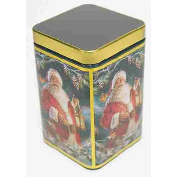 Konyhai fémdoboz 72x72x100mm, Santa, GAW.3392/028