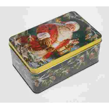 Konyhai fémdoboz 140x88x64mm, Santa, GAW.3132/028