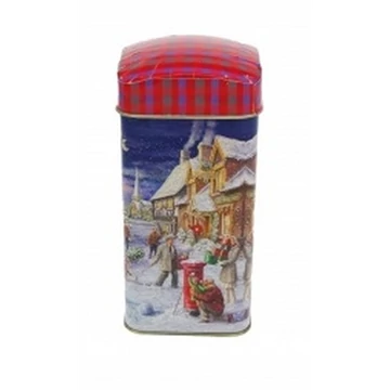 Konyhai fémdoboz 60x60x120mm, Weihnachtsmarkt, GAW.2309/002 Konyhai fémdoboz 60x60x120mm, Weihnachtsmarkt, GAW.2309/002