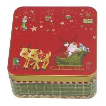 Konyhai fémdoboz 86x86x31mm, Christmas Magic, GAW.3393/207 Konyhai fémdoboz 86x86x31mm, Christmas Magic, GAW.3393/207