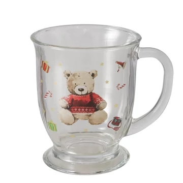 Üvegbögre 490ml, piros pulcsis macival, Bailey, B.G.2060999 Üvegbögre 490ml, piros pulcsis macival, Bailey, B.G.2060999