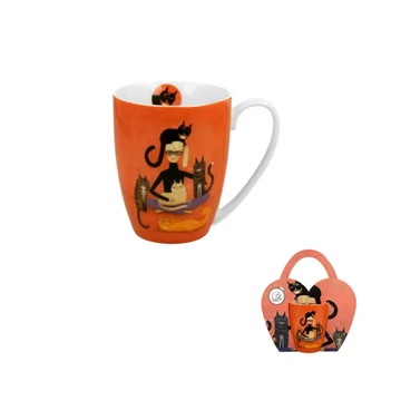 Porcelánbögre 360ml, díszcsomagolásban, Cindy for Kitties, D.G.43914 Porcelánbögre 360ml, díszcsomagolásban, Cindy for Kitties, D.G.43914