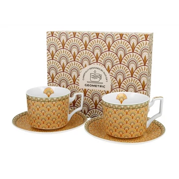 Porceláncsésze+alj, 250ml, 2 személyes, dobozban, Solis, D.G.47295 Porceláncsésze+alj, 250ml, 2 személyes, dobozban, Solis, D.G.47295