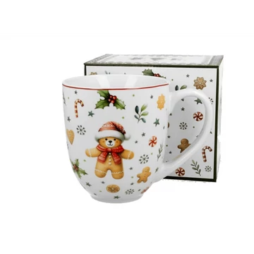 Porcelánbögre 1000ml, dobozban, Christmas Cuties, D.G.51018