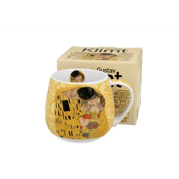 Porcelánbögre 430ml, dobozban Klimt: The Kiss , D.G.56990
