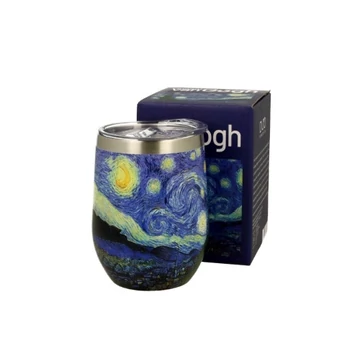 Rozsdamentes acél hőtartó pohár 330ml, Van Gogh: Csillagos éj, D.G.57515