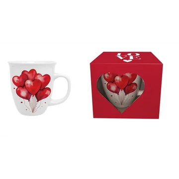 Porcelánbögre 650ml, dobozban, Balloons 1, D.G.61901 Porcelánbögre 650ml, dobozban, Balloons 1, D.G.61901