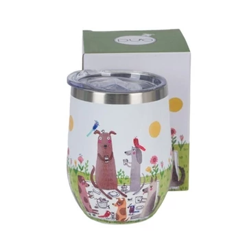 Rozsdamentes acél hőtartó pohár 330ml, Dog Picnic, D.G.73379