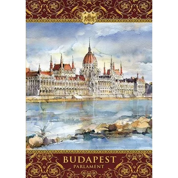Jegyzettömb metálos 145x205mm, 256 vonalas oldal, Budapest, CZW.jt21N-M-BU Jegyzettömb metálos 145x205mm, 256 vonalas oldal, Budapest, CZW.jt21N-M-BU