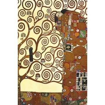 Jegyzettömb 110x165mm, 144 vonalas oldal,Klimt:Életfa/Várakozás/Beteljesülés, CZW.jt41N-S-KL03