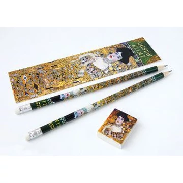 Ajándékcsomag könyvjelzővel, radírral, 2 db ceruzával, KLIMT: Adele, CZW.ajcsom-KL02 Ajándékcsomag könyvjelzővel, radírral, 2 db ceruzával, KLIMT: Adele, CZW.ajcsom-KL02