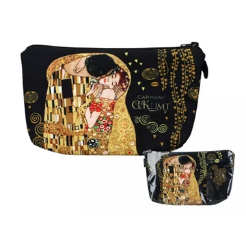Műszálas neszesszer 22x13,5x1,5cm, Klimt:The Kiss, H.C.021-4865