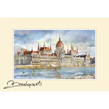 Reprodukció 10x15cm, Budapest, CZW.rp10x15-BU04