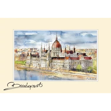 Reprodukció 10x15cm, Budapest, CZW.rp10x15-BU07