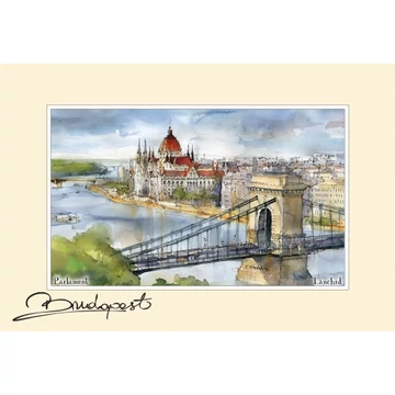 Reprodukció 10x15cm, Budapest, CZW.rp10x15-BU08