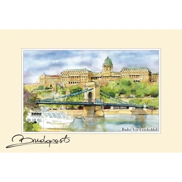 Reprodukció 10x15cm, Budapest, CZW.rp10x15-BU09