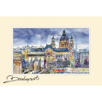 Reprodukció 10x15cm, Budapest, CZW.rp10x15-BU10