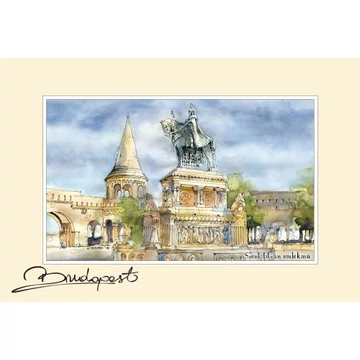 Reprodukció 10x15cm, Budapest, CZW.rp10x15-BU11