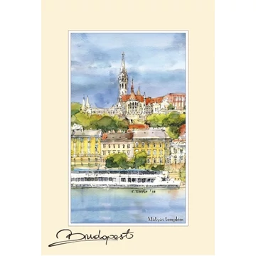 Reprodukció 10x15cm, Budapest, CZW.rp10x15-BU19