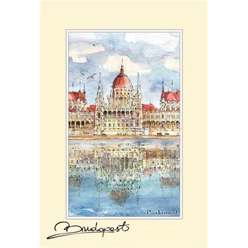 Reprodukció 10x15cm, Budapest, CZW.rp10x15-BU24