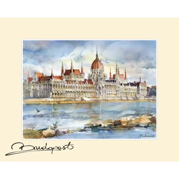Reprodukció 24x30cm, Budapest, CZW.rp24x30-BU02