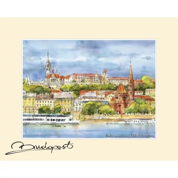 Reprodukció 24x30cm, Budapest, CZW.rp24x30-BU10 Reprodukció 24x30cm, Budapest, CZW.rp24x30-BU10