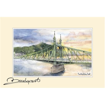 Reprodukció 10x15cm, Budapest, CZW.rp10x15-BU28
