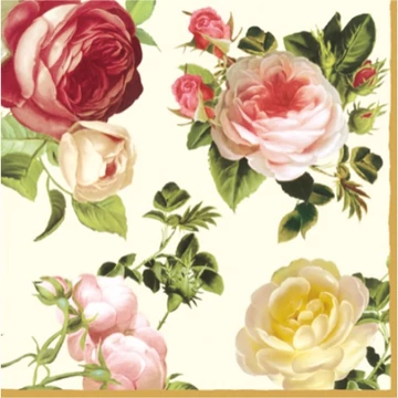 Rosalia papírszalvéta 33x33cm,20db-os, P.W.SDL192011