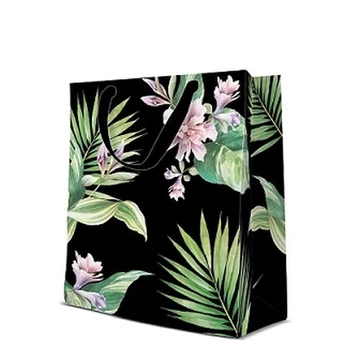 Exotic Flowers papír ajándéktáska medium 20x25x10cm, P.W.AGB1015203
