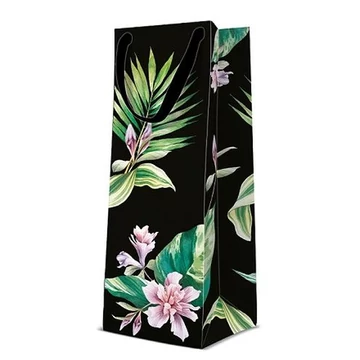 Exotic Flowers papír ajándéktáska italos 12x37x10cm, P.W.AGB1015204