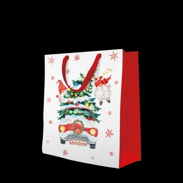 Christmas Gnomes with a tree papír ajándéktáska large 26,5x33,5x13cm, P.W.AGB2017705 Christmas Gnomes with a tree papír ajándéktáska large 26,5x33,5x13cm, P.W.AGB2017705