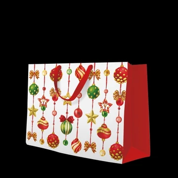 Adorned Ornaments  papír ajándéktáska horizontal 33,5x26,5x13cm, P.W.AGB2017306 Adorned Ornaments  papír ajándéktáska horizontal 33,5x26,5x13cm, P.W.AGB2017306