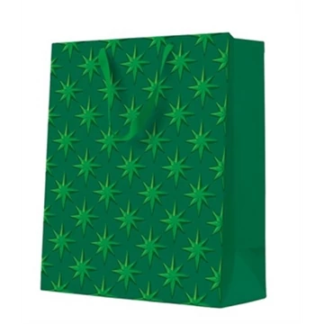 Embossed Stars papír ajándéktáska premium large 26,5x33,5x13cm, P.W.AGB2018505 Embossed Stars papír ajándéktáska premium large 26,5x33,5x13cm, P.W.AGB2018505