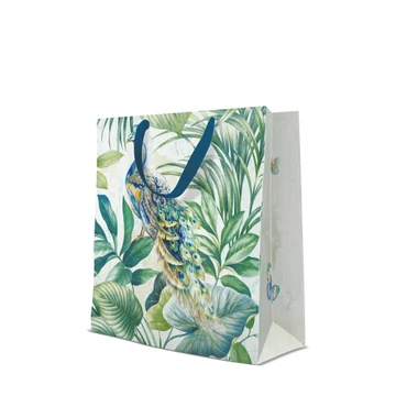 Peacock papír ajándéktáska large 26,5x33,5x13cm, P.W.AGB1019205