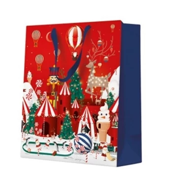 Winter Wonderland Christmas papír ajándéktáska medium 20x25x10cm, P.W.AGB2019703 Winter Wonderland Christmas papír ajándéktáska medium 20x25x10cm, P.W.AGB2019703