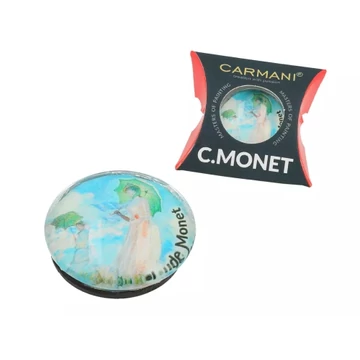 Hűtőmágnes 3cm,Monet:Hölgy esernyővel, H.C.013-0020 Hűtőmágnes 3cm,Monet:Hölgy esernyővel, H.C.013-0020