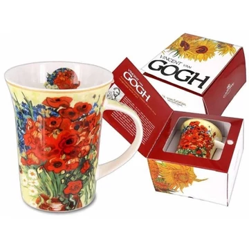 Porcelánbögre 350ml, Van Gogh: Pipacsok és százszorszépek, H.C.830-8111