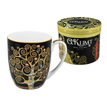 Porcelánbögre 400ml,Klimt:Életfa, H.C.532-0413